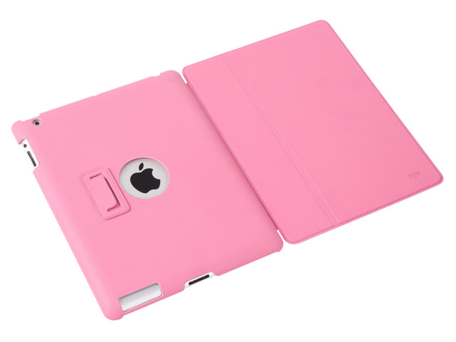 Чехол X-doria Dash Slim case для Apple iPad 2/New iPad (розовый, кожанный)