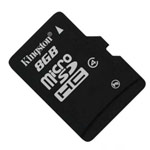 Флеш-карта Kingston microSD (8Gb, microSD, Class 4)