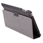 Чехол X-doria Dash Slim case для Apple iPad 2/New iPad (черный, кожанный)