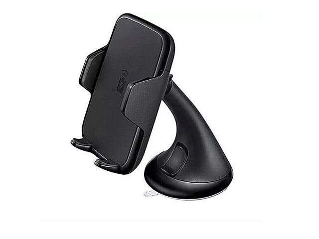 Автомобильный держатель Yotrix Wireless Charging Car Holder универсальный (черный, беспроводная зарядка Qi)