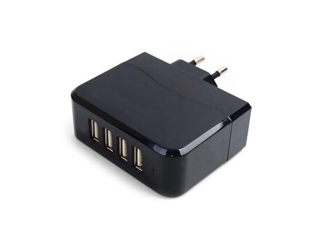 Зарядное устройство Yotrix USB Power Adapter универсальное (сетевое, 6.8A, 5xUSB, черное)