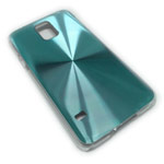 Чехол Yotrix MetalCase Round для Samsung Galaxy S5 SM-G900 (голубой, алюминиевый)