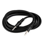 AUX-кабель Yotrix Simple AuxCable (черный, 1 м, разъемы 3.5 мм)