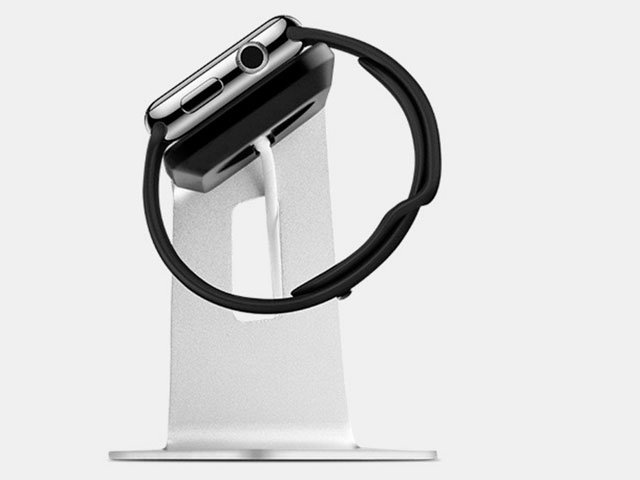 Подставка Nillkin C-Stand для часов Apple Watch (серая, алюминиевая)