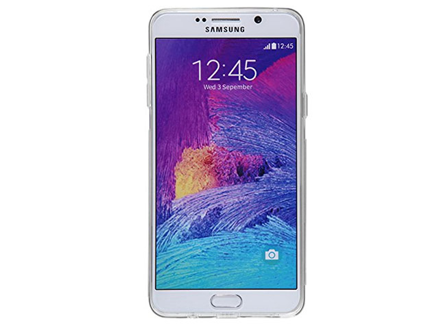 Чехол Nillkin Nature case для Samsung Galaxy Note 5 N920 (серый, гелевый)