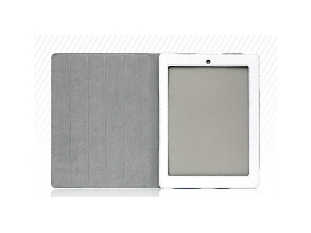 Чехол YoGo ezBook для Apple iPad 2/New iPad (черный, кожанный)