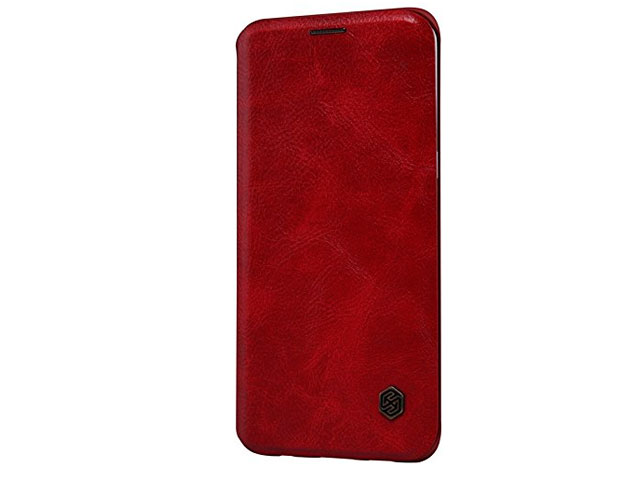 Чехол Nillkin Qin leather case для Samsung Galaxy S6 edge plus SM-G928 (красный, кожаный)