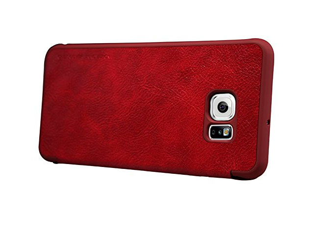 Чехол Nillkin Qin leather case для Samsung Galaxy S6 edge plus SM-G928 (красный, кожаный)