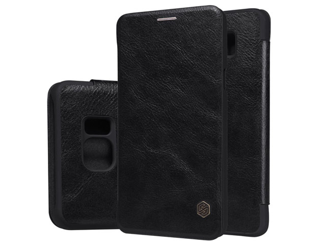 Чехол Nillkin Qin leather case для Samsung Galaxy Note 5 N920 (черный, кожаный)