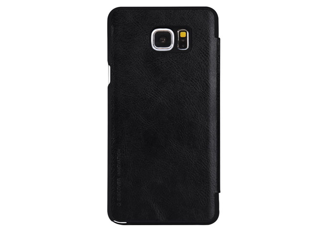 Чехол Nillkin Qin leather case для Samsung Galaxy Note 5 N920 (черный, кожаный)
