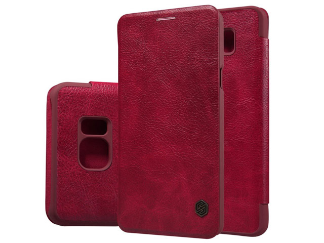 Чехол Nillkin Qin leather case для Samsung Galaxy Note 5 N920 (красный, кожаный)