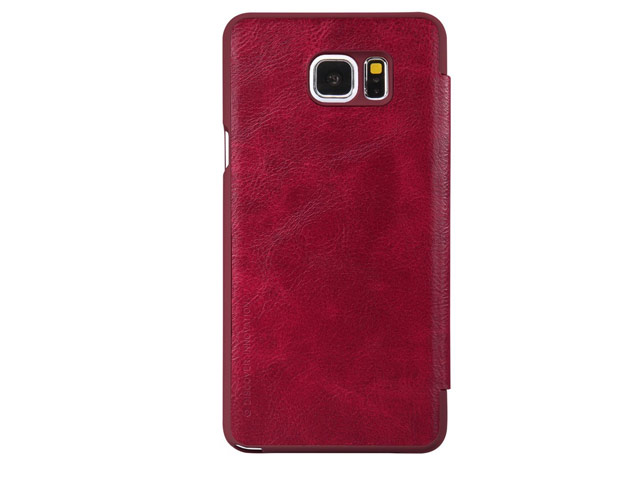 Чехол Nillkin Qin leather case для Samsung Galaxy Note 5 N920 (красный, кожаный)