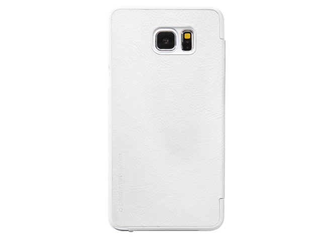 Чехол Nillkin Qin leather case для Samsung Galaxy Note 5 N920 (белый, кожаный)