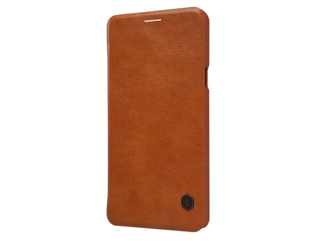 Чехол Nillkin Qin leather case для Samsung Galaxy Note 5 N920 (коричневый, кожаный)