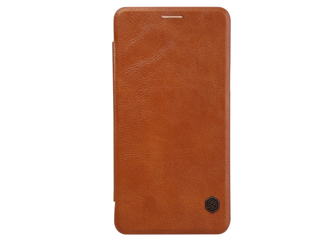 Чехол Nillkin Qin leather case для Samsung Galaxy Note 5 N920 (коричневый, кожаный)