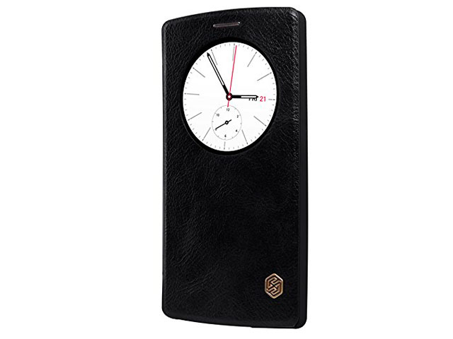 Чехол Nillkin Qin leather case для LG G4 mini H736 (черный, кожаный)