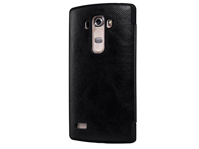 Чехол Nillkin Qin leather case для LG G4 mini H736 (черный, кожаный)
