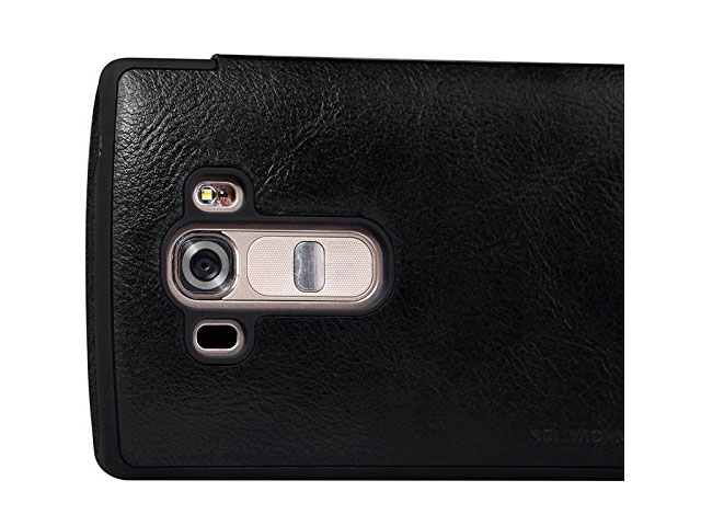 Чехол Nillkin Qin leather case для LG G4 mini H736 (черный, кожаный)