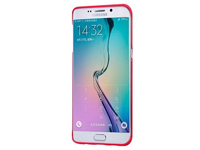 Чехол Nillkin Hard case для Samsung Galaxy S6 edge plus SM-G928 (красный, пластиковый)