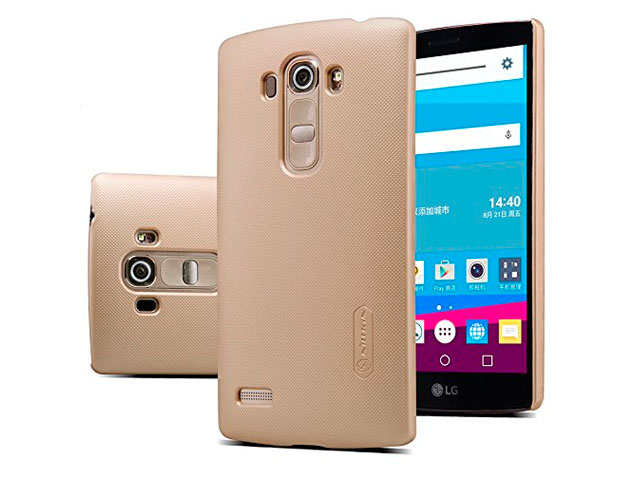 Чехол Nillkin Hard case для LG G4 mini H736 (золотистый, пластиковый)