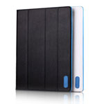 Чехол YoGo ThinBook для Apple iPad 2/new iPad (черный, кожанный)