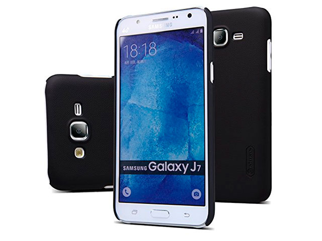 Чехол Nillkin Hard case для Samsung Galaxy J7 SM-J700 (черный, пластиковый)