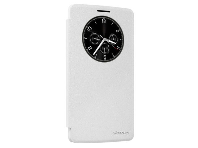 Чехол Nillkin Sparkle Leather Case для LG G4 Stylus H540F (белый, винилискожа)
