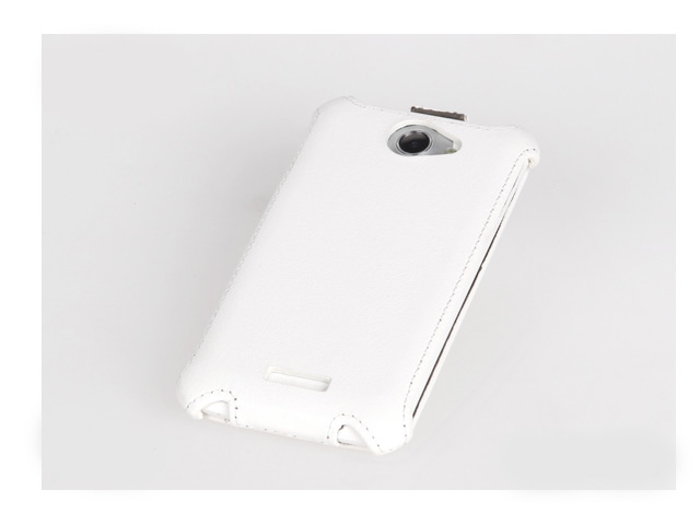 Чехол YooBao Slim leather case для HTC One X S720e (кожанный, белый)