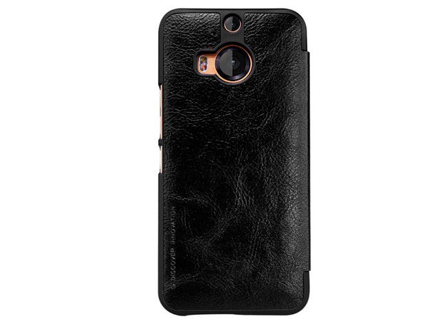 Чехол Nillkin Qin leather case для HTC One M9 plus (черный, кожаный)