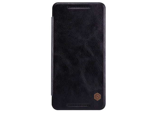 Чехол Nillkin Qin leather case для HTC One E9 plus (черный, кожаный)