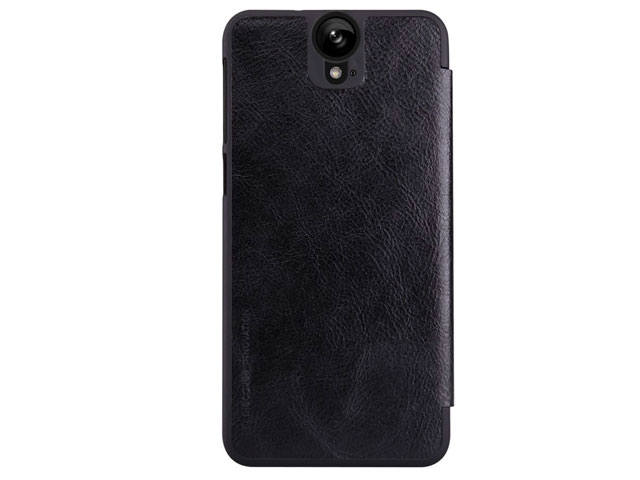 Чехол Nillkin Qin leather case для HTC One E9 plus (черный, кожаный)