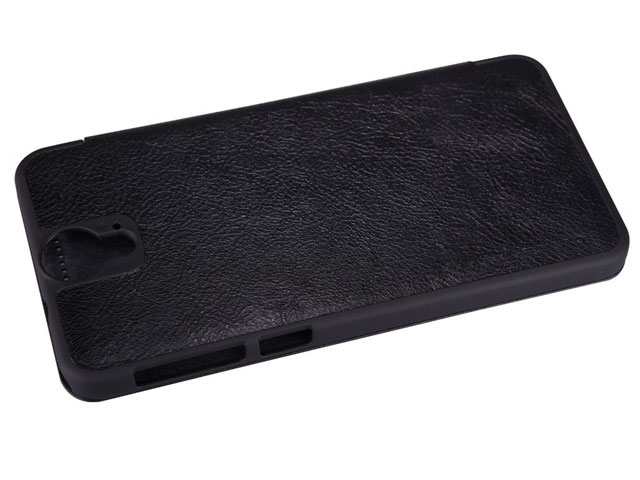 Чехол Nillkin Qin leather case для HTC One E9 plus (черный, кожаный)