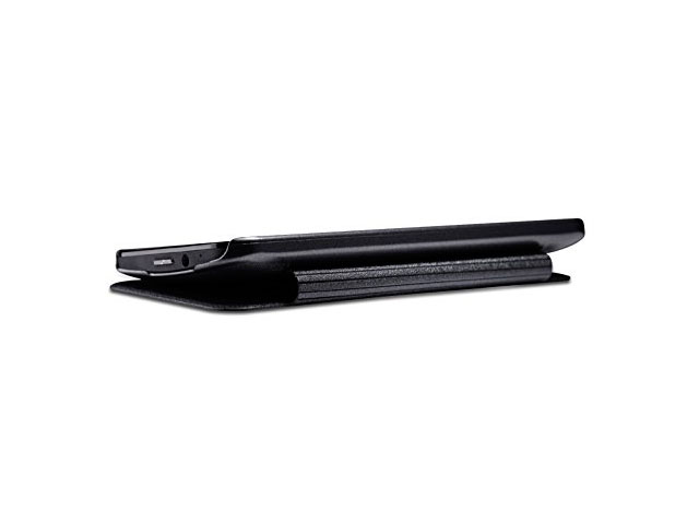 Чехол Nillkin Sparkle Leather Case для Asus ZenFone 2 ZE500CL (темно-серый, винилискожа)