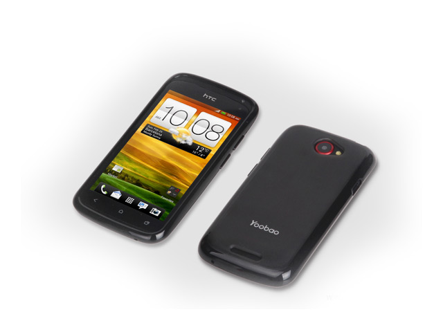 Чехол YooBao Protect case для HTC One S Z520e (гелевый/пластиковый, черный)