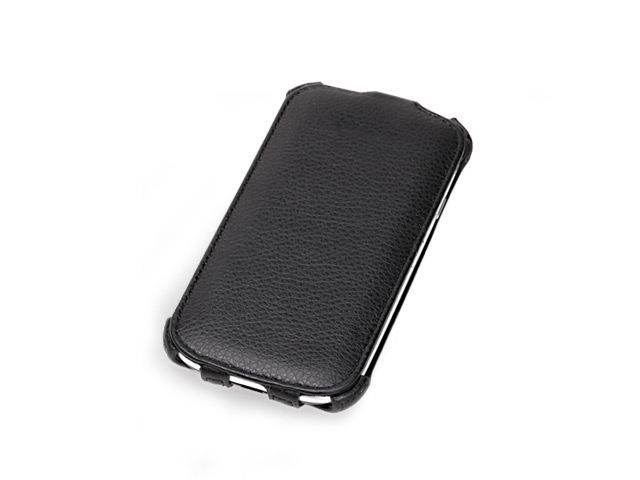 Чехол Yotrix FlipCase для Samsung Galaxy S3 i9300 (кожанный, черный)