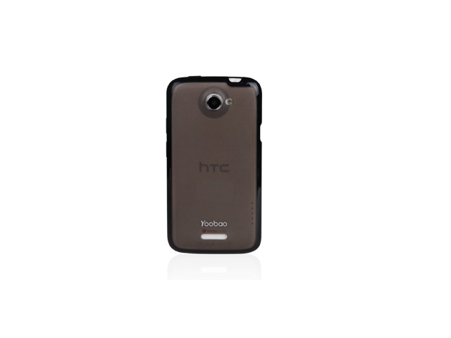 Чехол YooBao Protect case для HTC One X S720e (гелевый/пластиковый, черный)