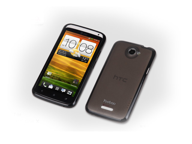 Чехол YooBao Protect case для HTC One X S720e (гелевый/пластиковый, черный)