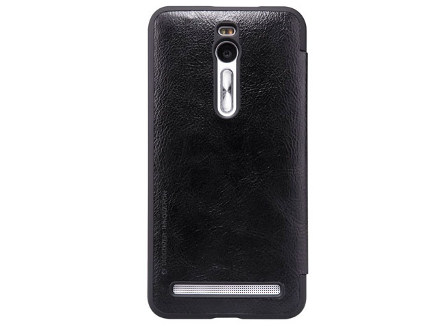 Чехол Nillkin Qin leather case для Asus ZenFone 2 ZE550ML (черный, кожаный)