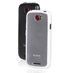 Чехол YooBao Protect case для HTC One S Z520e (гелевый/пластиковый, белый)