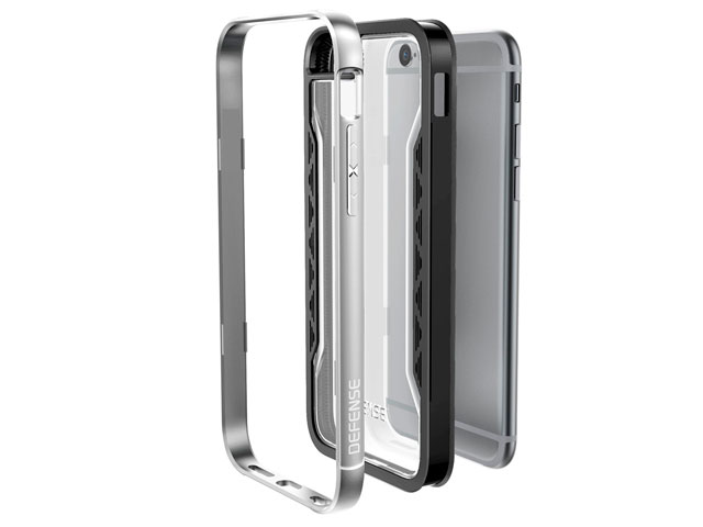 Чехол X-doria Defense Shield для Apple iPhone 6S (серебристый, маталлический)