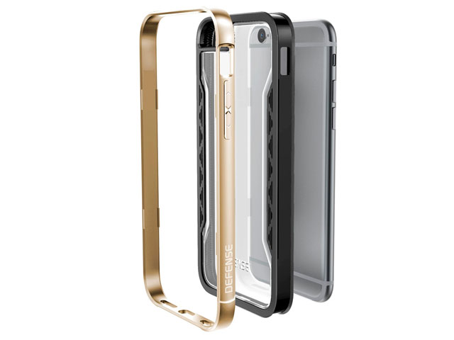 Чехол X-doria Defense Shield для Apple iPhone 6S (золотистый, маталлический)