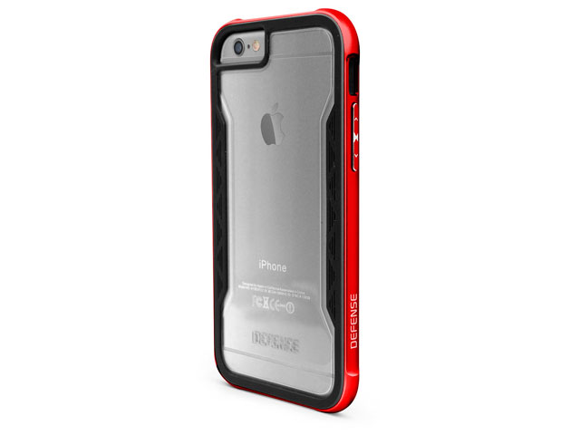 Чехол X-doria Defense Shield для Apple iPhone 6S (красный, маталлический)