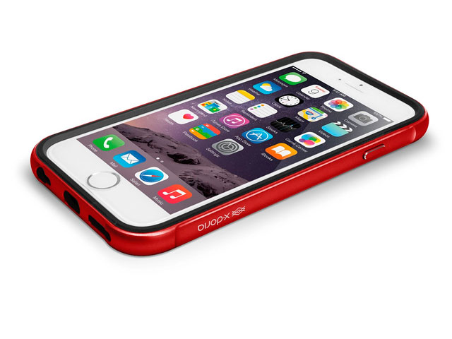 Чехол X-doria Defense Shield для Apple iPhone 6S (красный, маталлический)