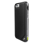 Чехол X-doria Defense Lux для Apple iPhone 6S (Space Grey Carbon, маталлический)