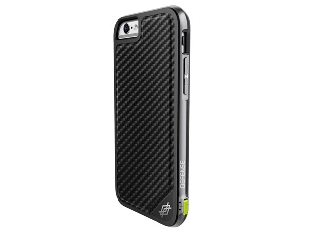 Чехол X-doria Defense Lux для Apple iPhone 6S (Space Grey Carbon, маталлический)