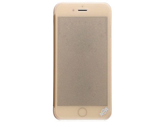 Чехол X-doria Dash Folio Read для Apple iPhone 6S (золотистый, пластиковый)