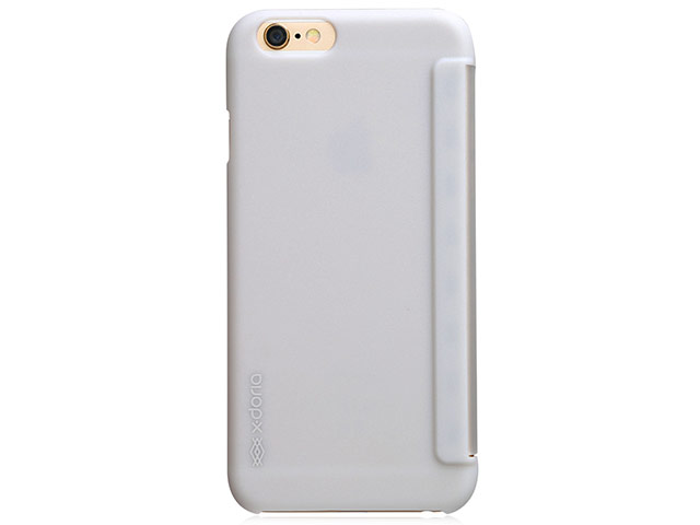 Чехол X-doria Dash Folio Read для Apple iPhone 6S (серебристый, пластиковый)