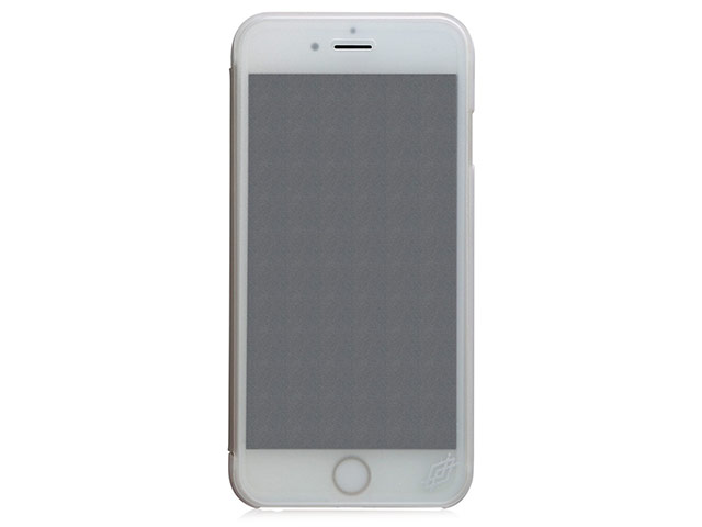 Чехол X-doria Dash Folio Read для Apple iPhone 6S (серебристый, пластиковый)