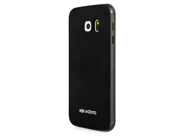 Чехол X-doria Bump Leather для Samsung Galaxy S6 SM-G920 (черный, кожаный)