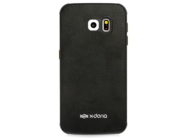 Чехол X-doria Bump Leather для Samsung Galaxy S6 SM-G920 (черный, кожаный)